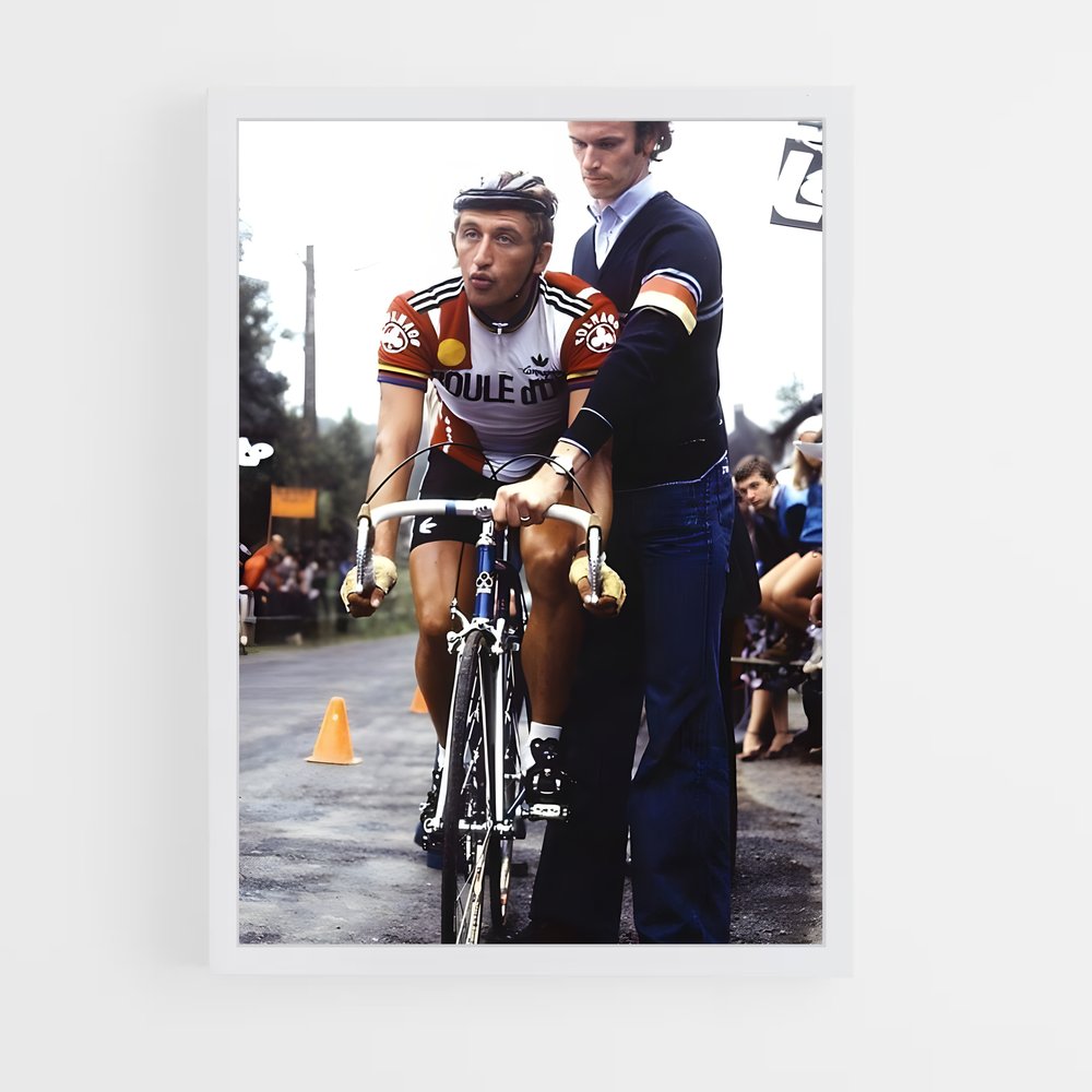 Poster Pédale et Partage – affiche Cyclisme (vue 3)